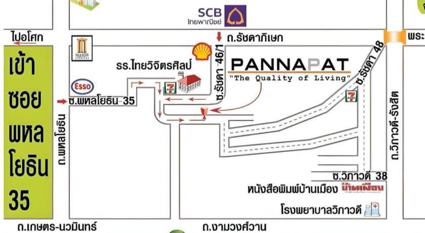 Pannapat Place Bangkok Exterior foto